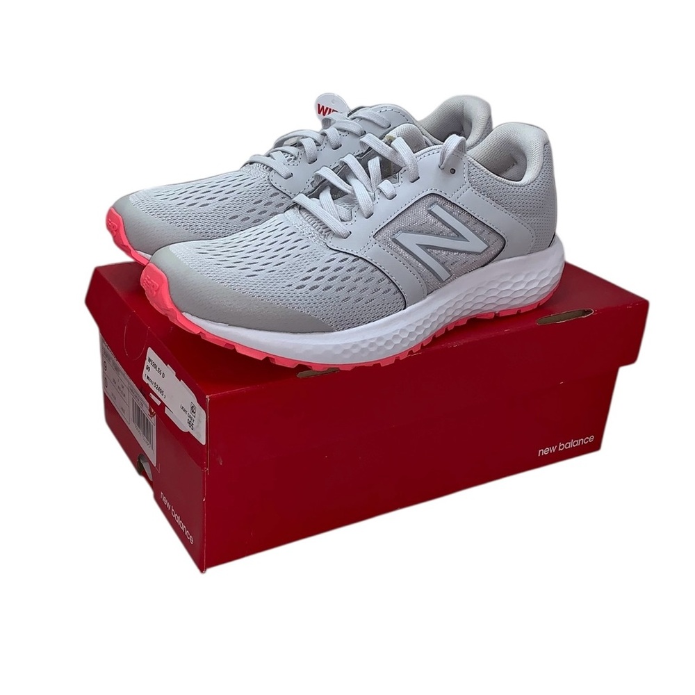 New Balance 520 W520LS5 Womenโs Running Shoes Size 9 Wide Gray Sneakers Comfort - Picture 3 of 16